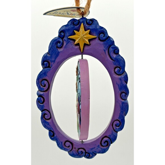 Jim Shore Heartwood‎ Creek Rotating Holy Family North Christmas Ornament 2016 - Picture 2 of 13